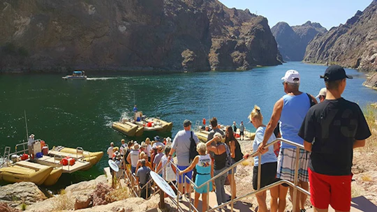 Hoover Dam half-day raft tour from Las Vegas
