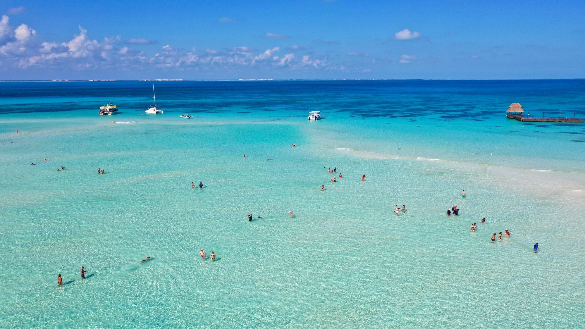 Isla Mujeres full-day sailing tour
