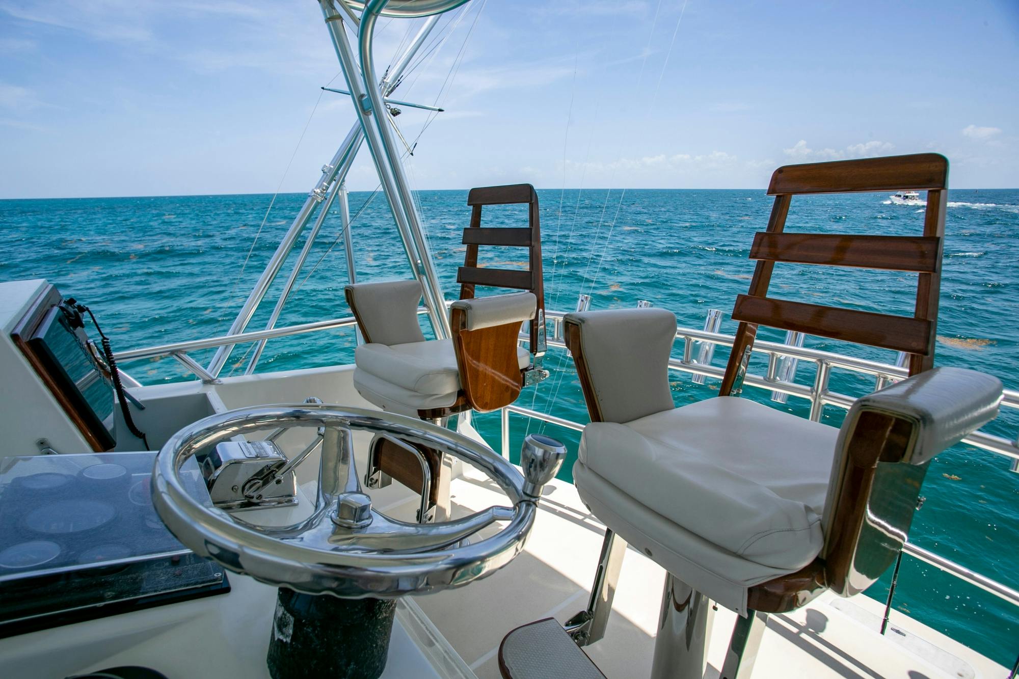 Cancun fishing trip with drinks and ceviche