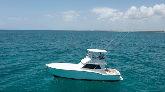 Cancun fishing trip with drinks and ceviche