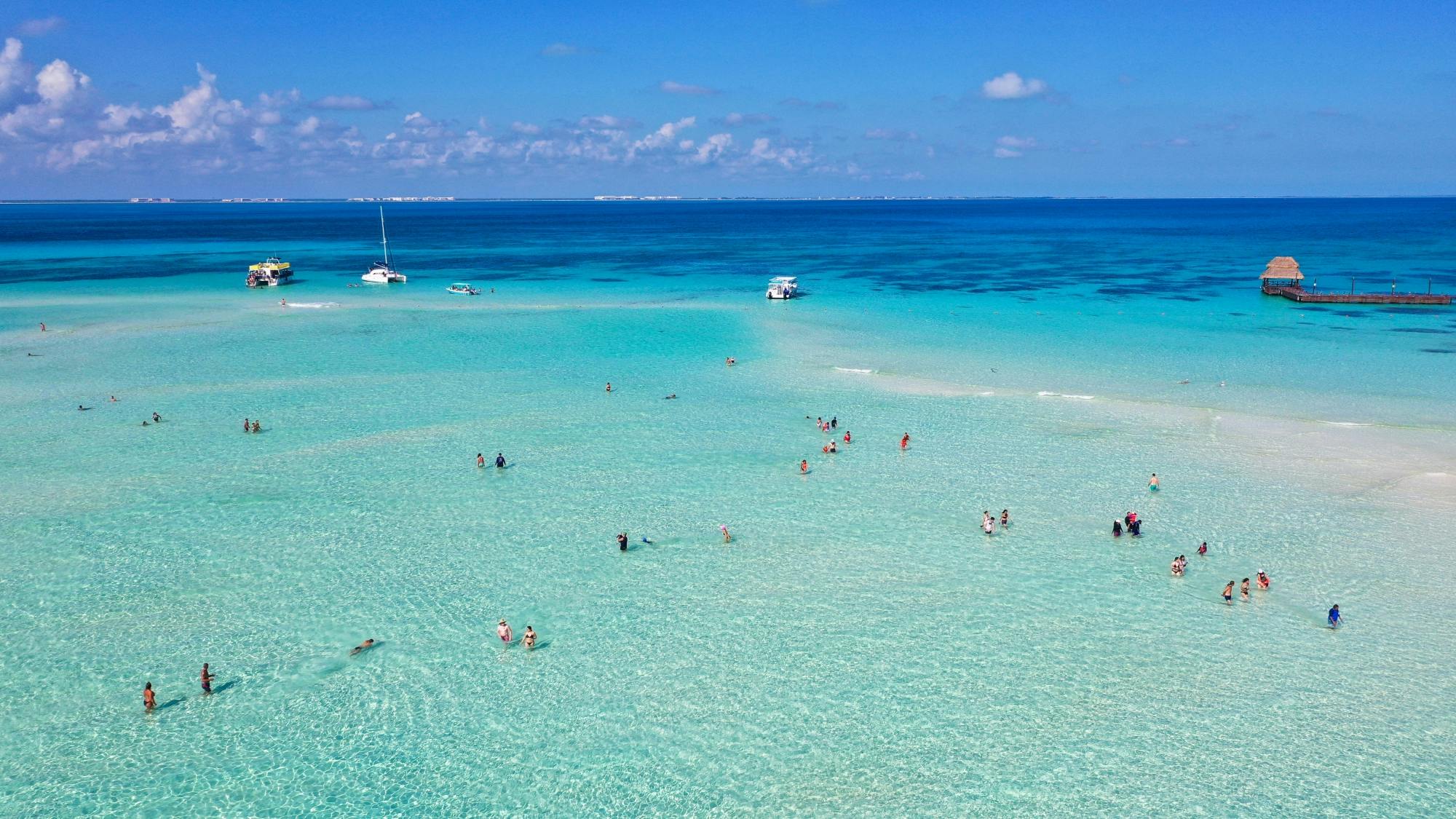 Isla Mujeres full-day sailing tour