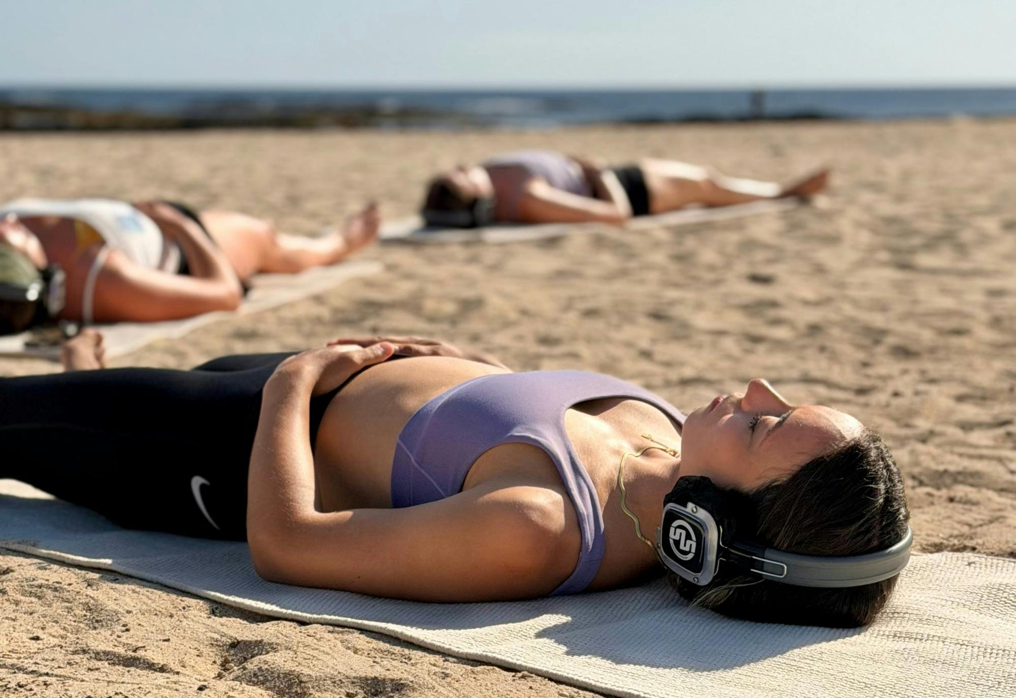 Sunset yoga experience in El Cotillo