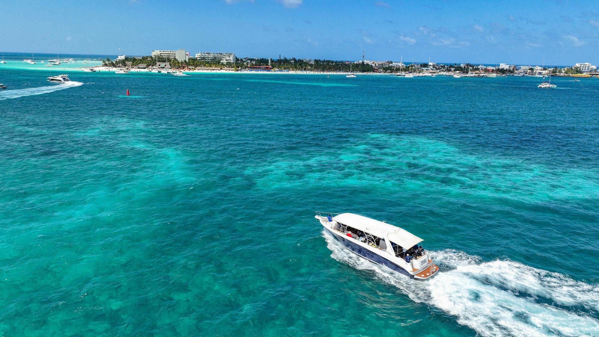 Isla Mujeres full-day sailing tour