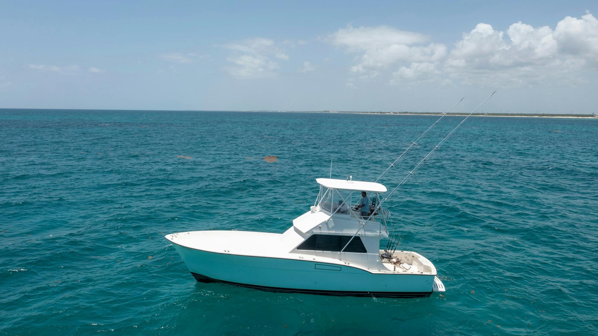 Cancun fishing trip with drinks and ceviche