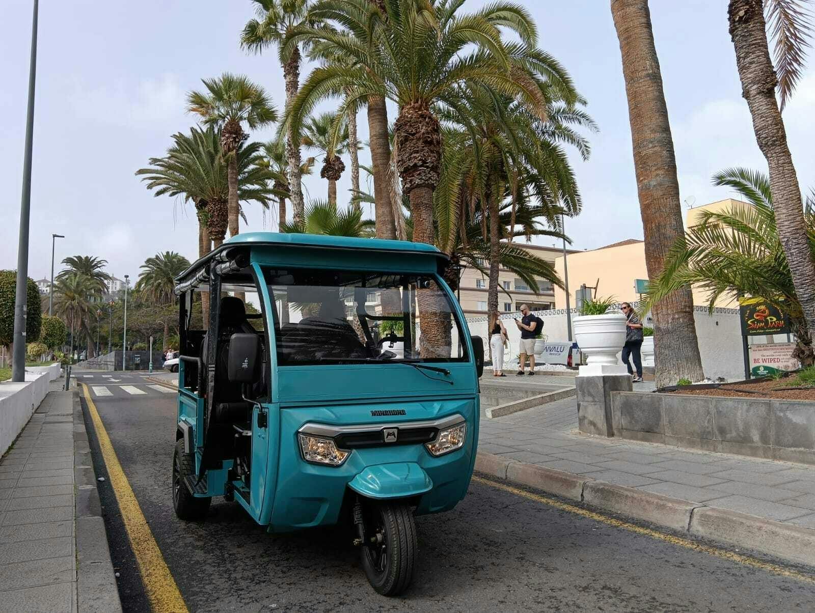 Three-hour tuk tuk tour through Puerto de la Cruz and La Orotava