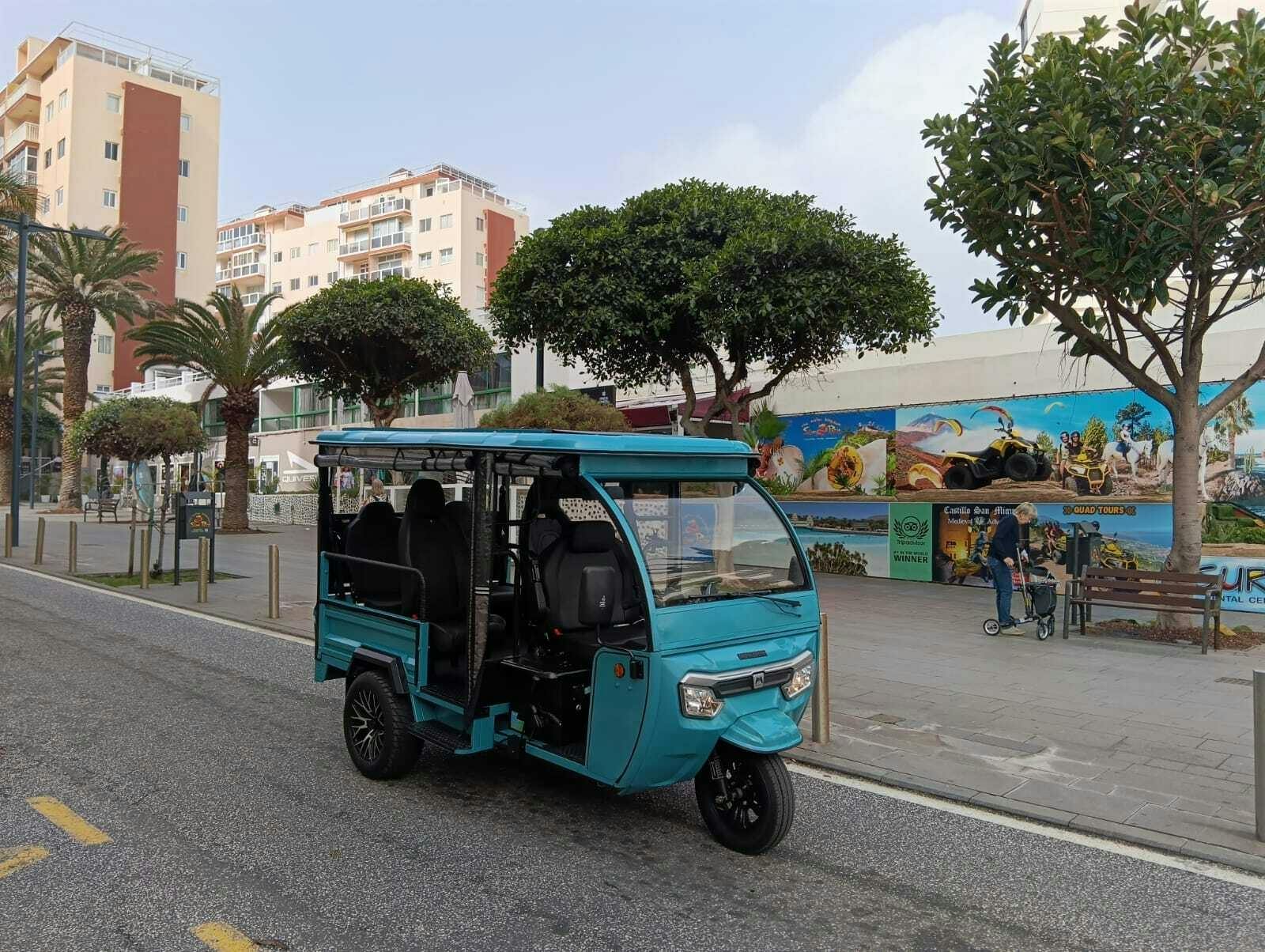 Three-hour tuk tuk tour through Puerto de la Cruz and La Orotava