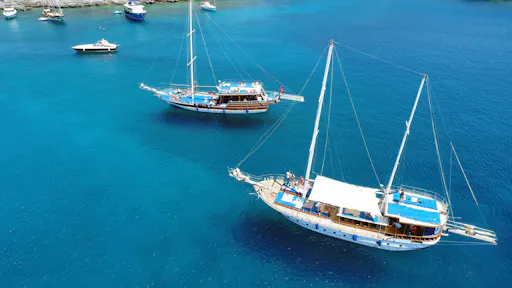 Bodrum standard gulet boat cruise by Outback Yachting