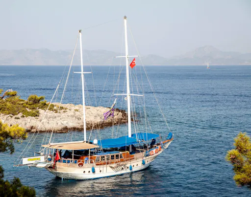 Bodrum standard gulet boat cruise by Outback Yachting
