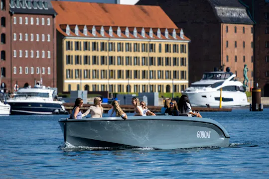 Copenhagen hop-on hop-off bus and guided harbour cruise