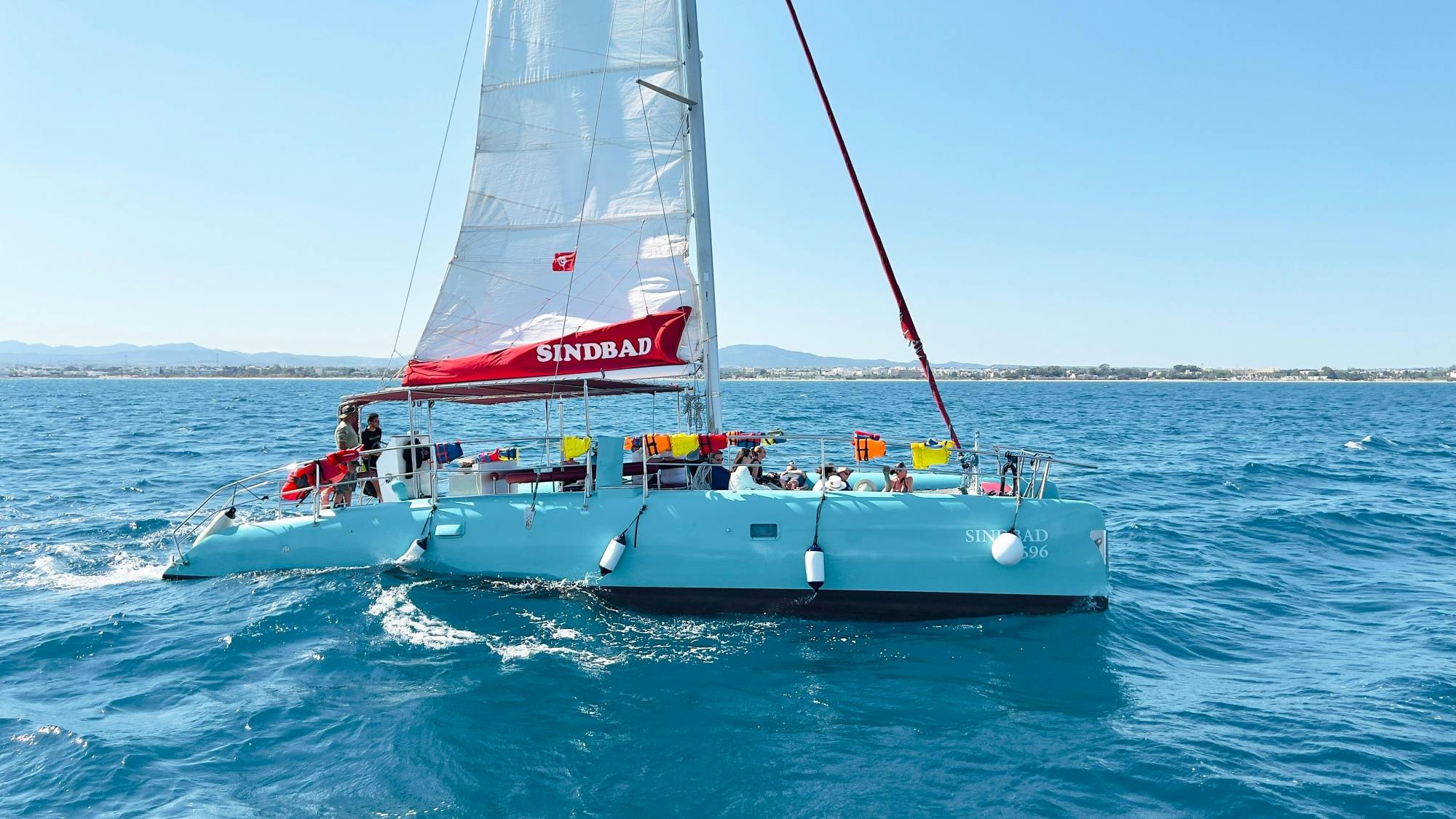 Hammamet catamarantocht met optionele transfers