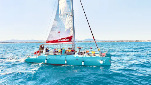 Hammamet catamaran cruise with optional transfers