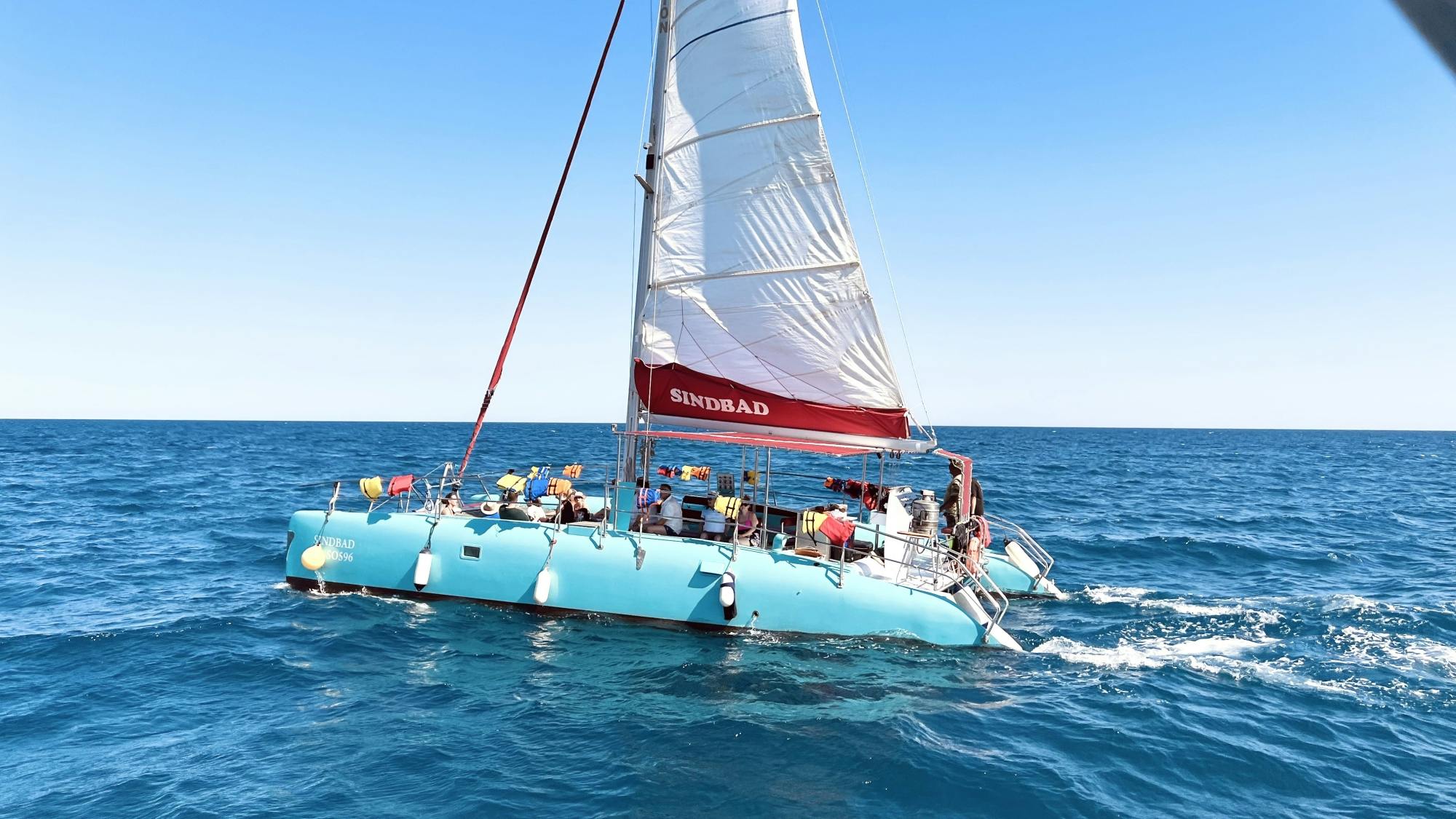 Hammamet catamaran cruise with optional transfers
