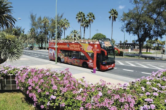 Hop-on-hop-off-bezienswaardighedenbus op Rhodos