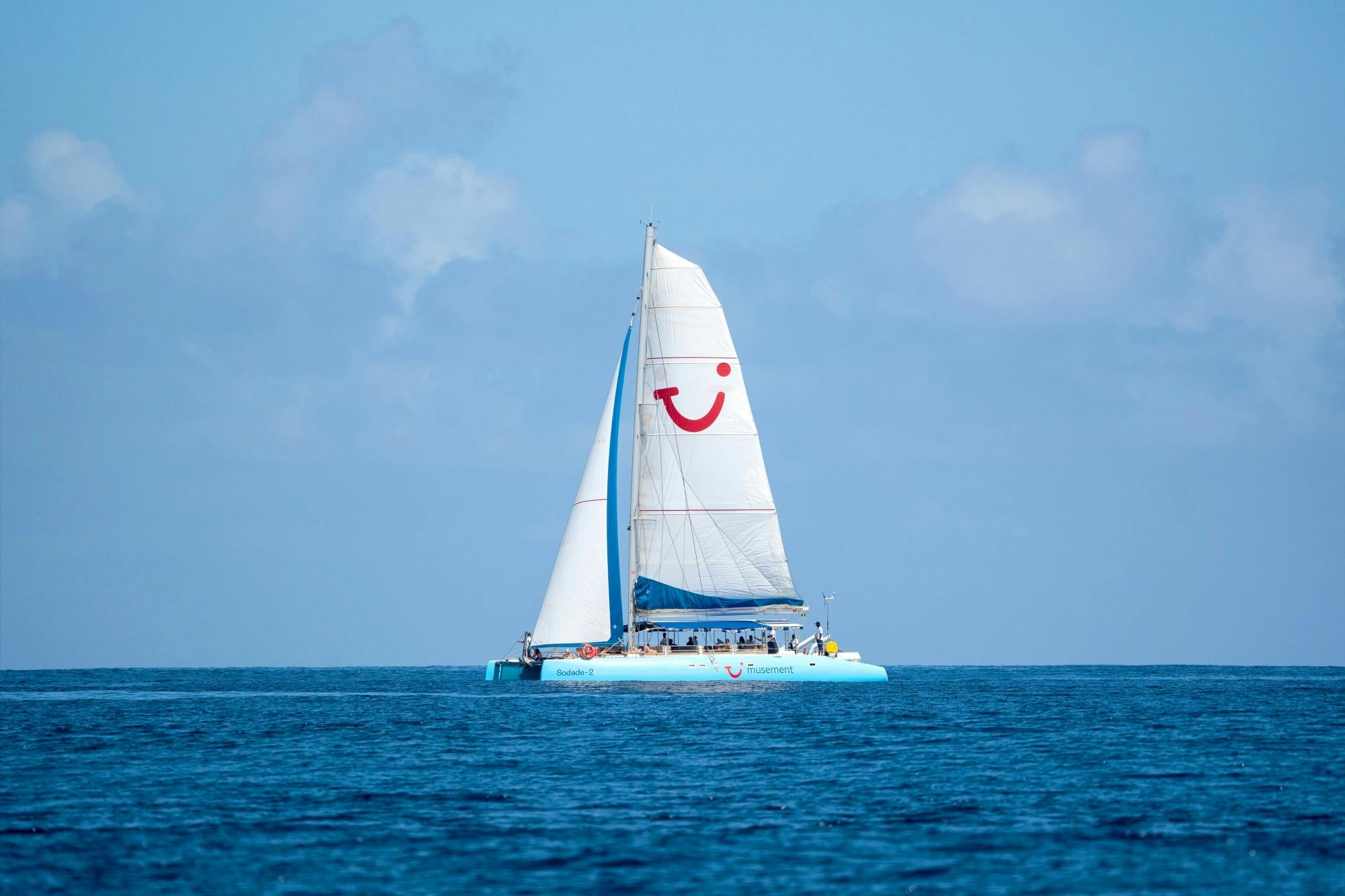 Kos Half Day Catamaran Cruise with Drinks and Snacks