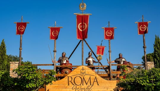Bilhete de entrada para o Roma World