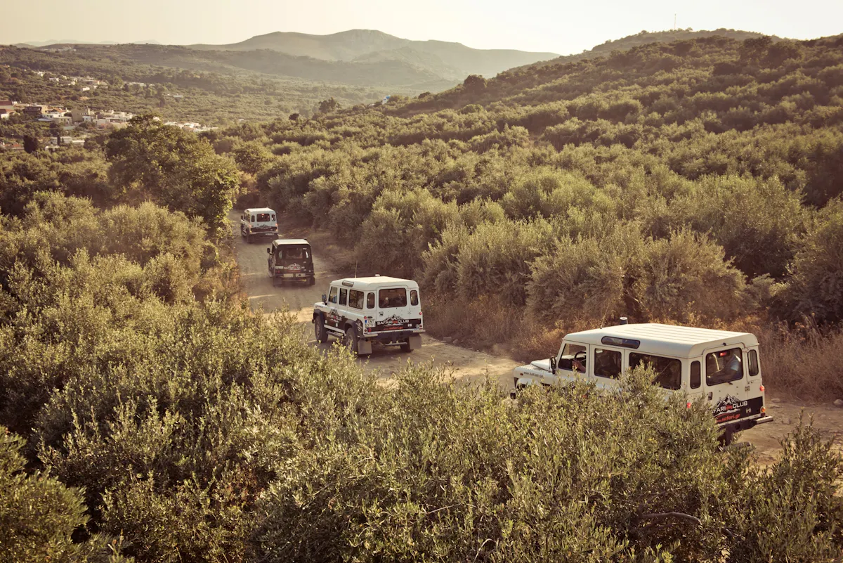 Southern Crete 4x4 tour with Sarakina Gorge visit