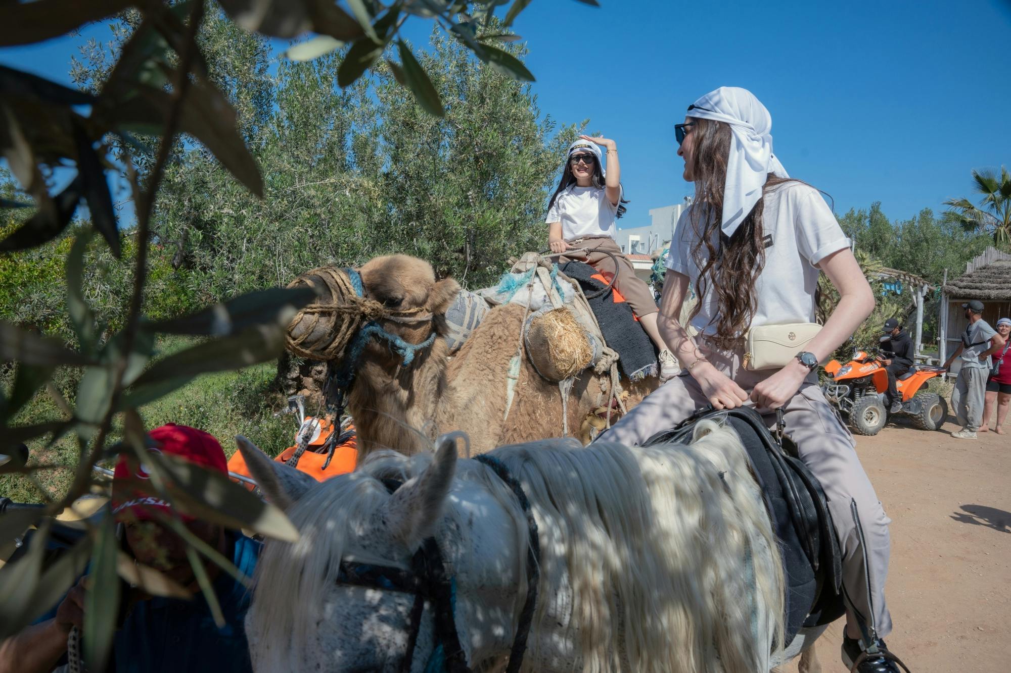 Tunisia off-road quad and caravan safari from Sousse