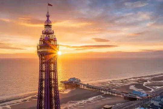 Blackpool Tower Eye ticket with glass skywalk and 4D cinema