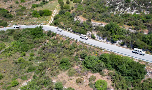 Blue Lagoon, gorge and beach tour by boat and 4x4 in Akamas with lunch