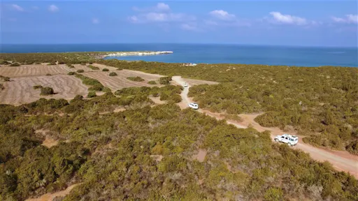 Blue Lagoon, gorge and beach tour by boat and 4x4 in Akamas with lunch