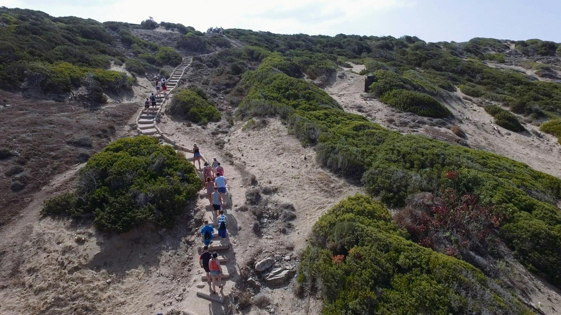 Blue Lagoon, gorge and beach tour by boat and 4x4 in Akamas with lunch