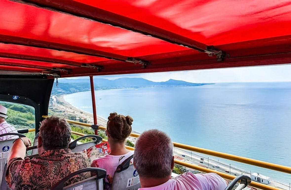 Rhodes hop-on hop-off sightseeing bus