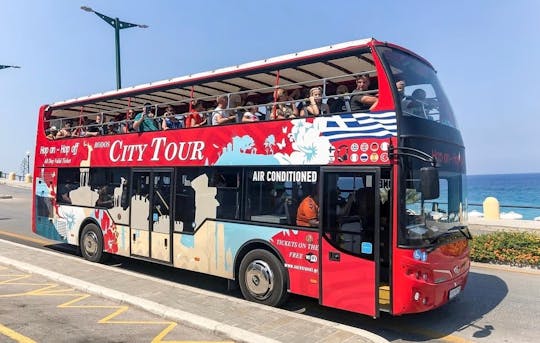 Autobús turístico de Rodas con paradas libres