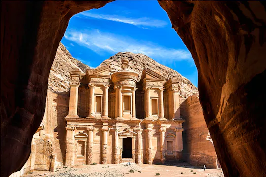 Visita guiada privada à Cidade da Rosa Vermelha dos Nabateus, em Petra