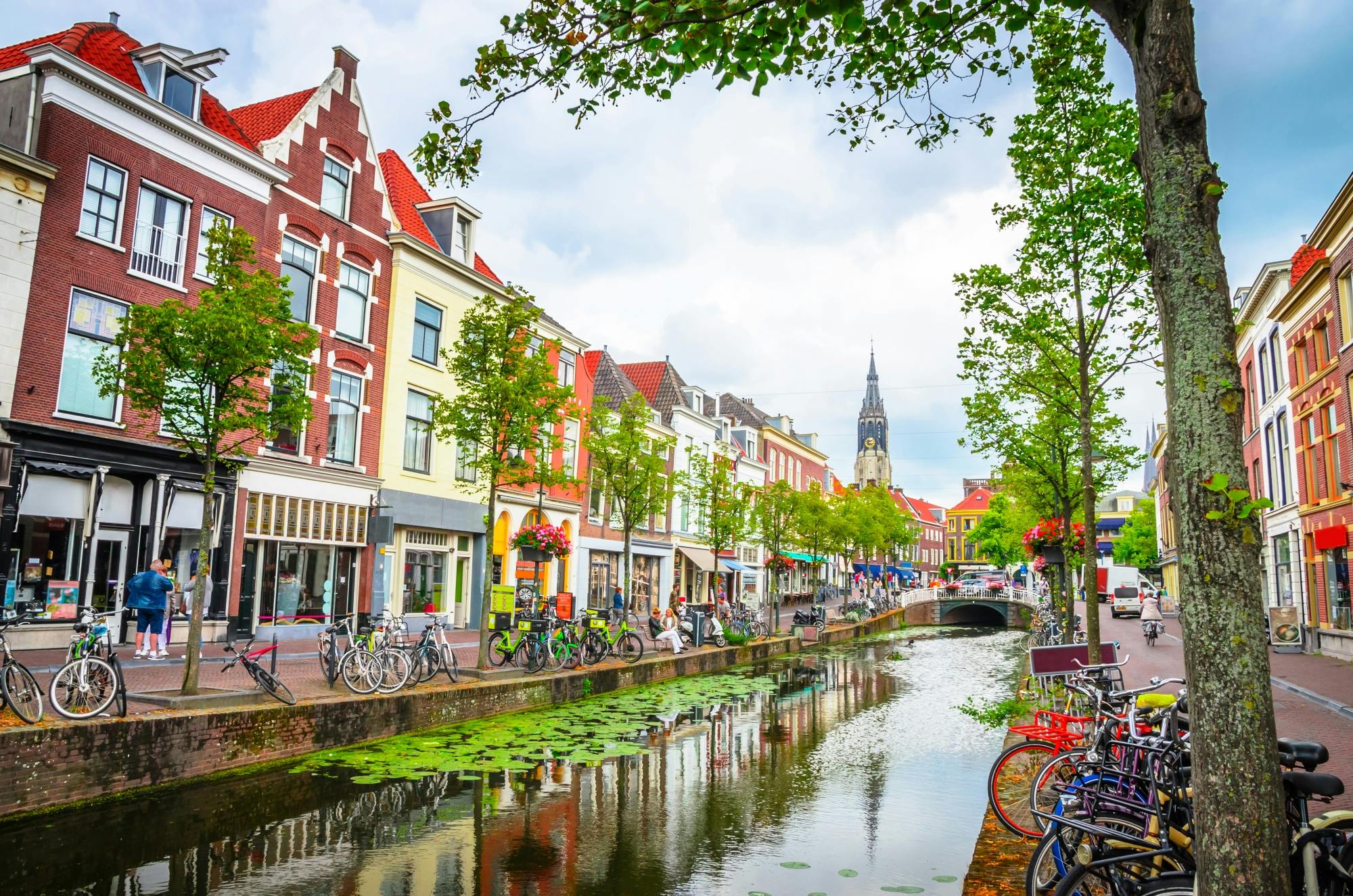 Paseo autoguiado por la ciudad con audioguía en Delft
