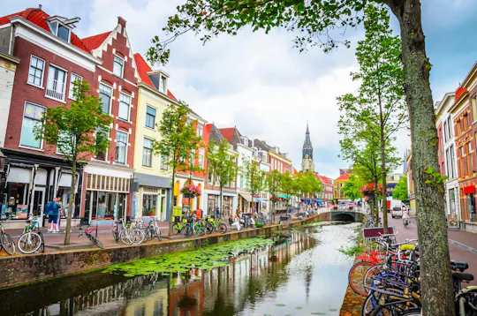 Passeio autoguiado pela cidade com áudio-guia em Delft