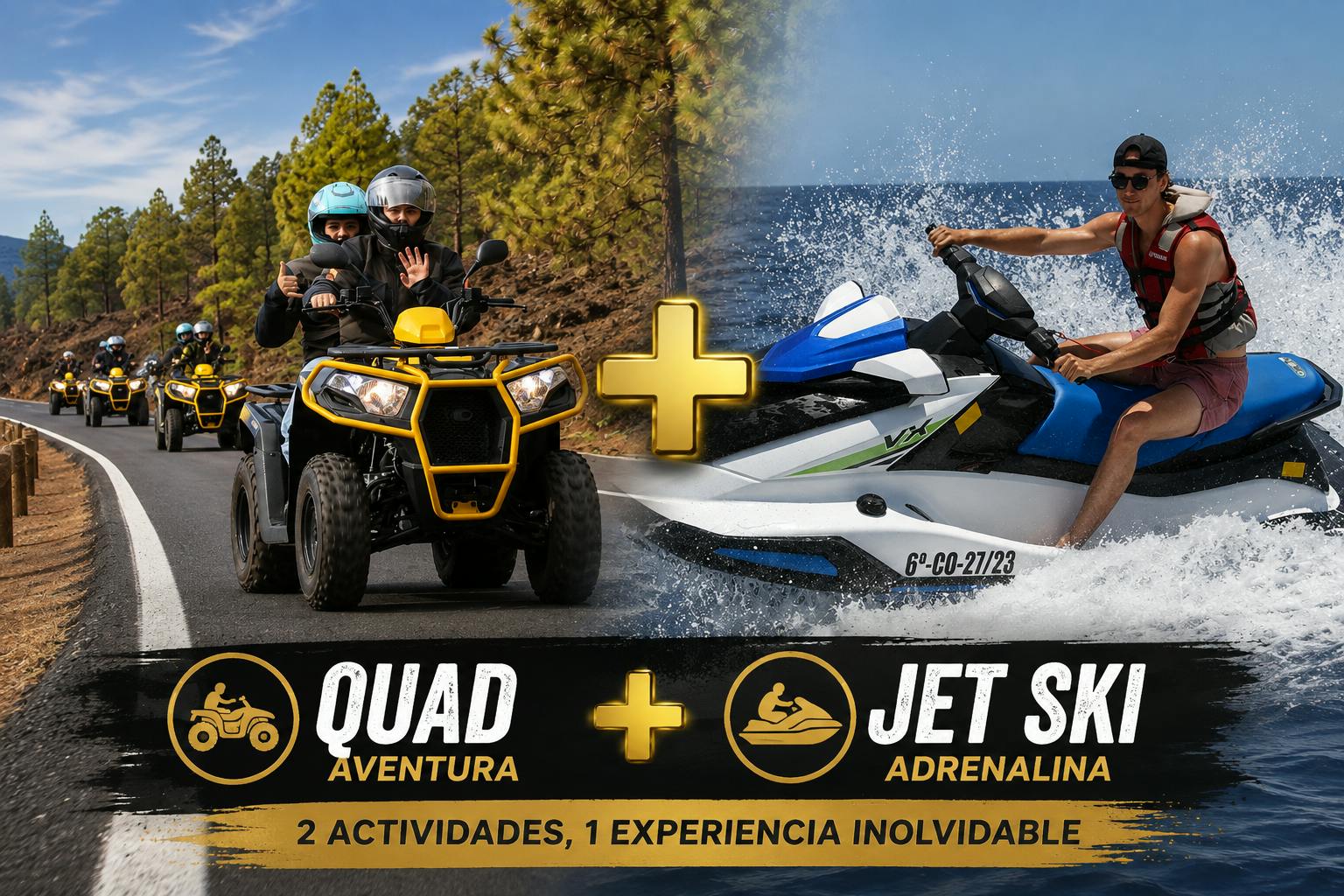 Jet ski and quad package