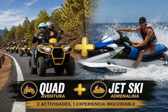 Forfait jet ski et quad