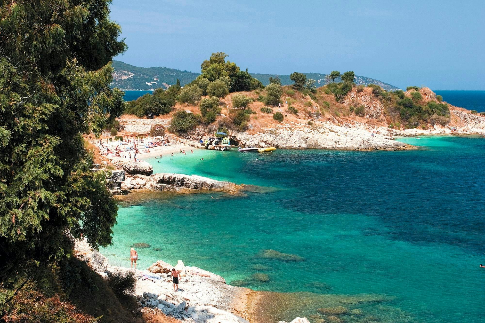 Adults-only Corfu sunset catamaran cruise with drinks, dinner and optional transfers