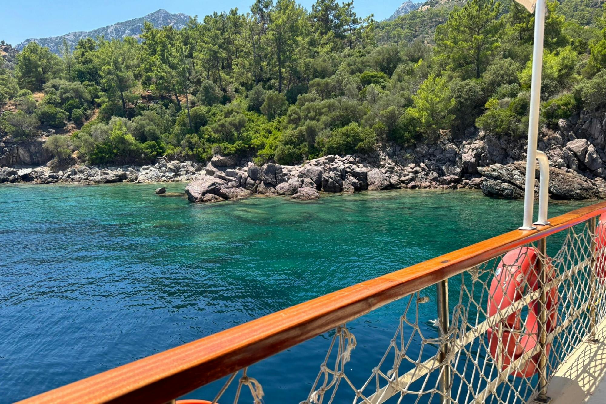 Marmaris White Whale boat cruise with lunch