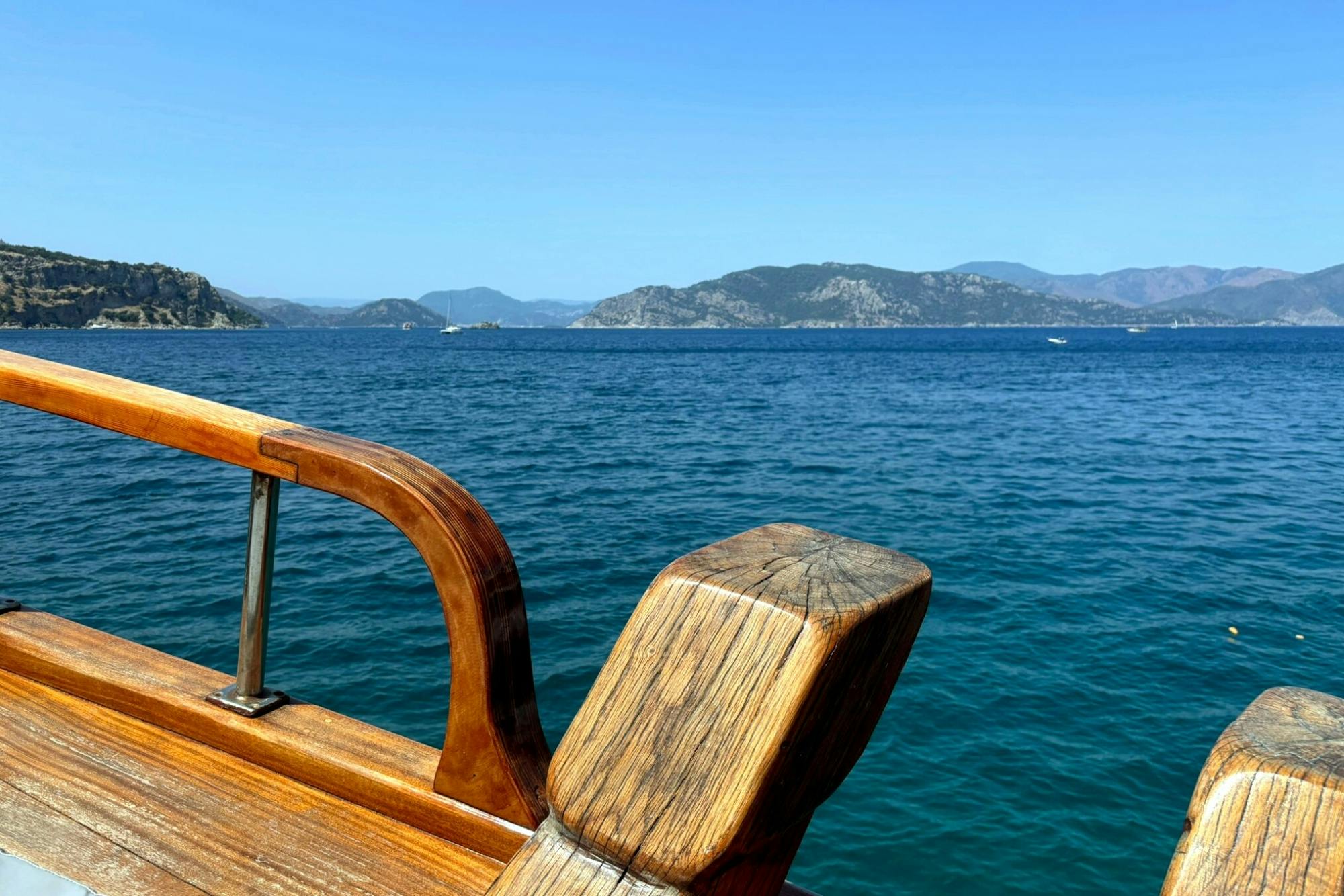 Marmaris White Whale boat cruise with lunch