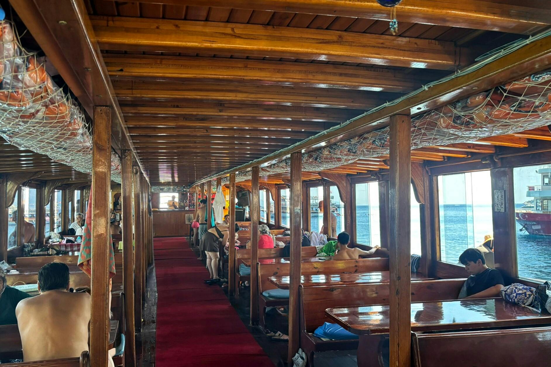 Marmaris White Whale boat cruise with lunch