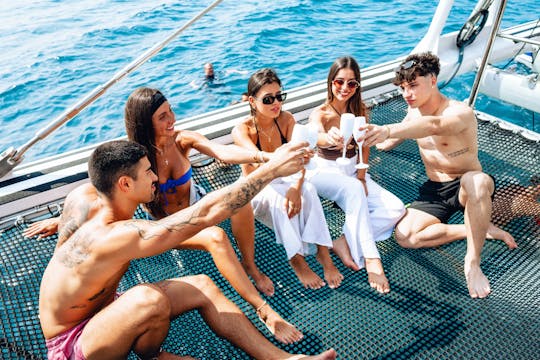 Blue Diamond catamaran cruise with unlimited drinks