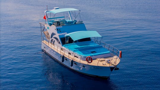 Three-hour VIP yacht cruise from Fethiye