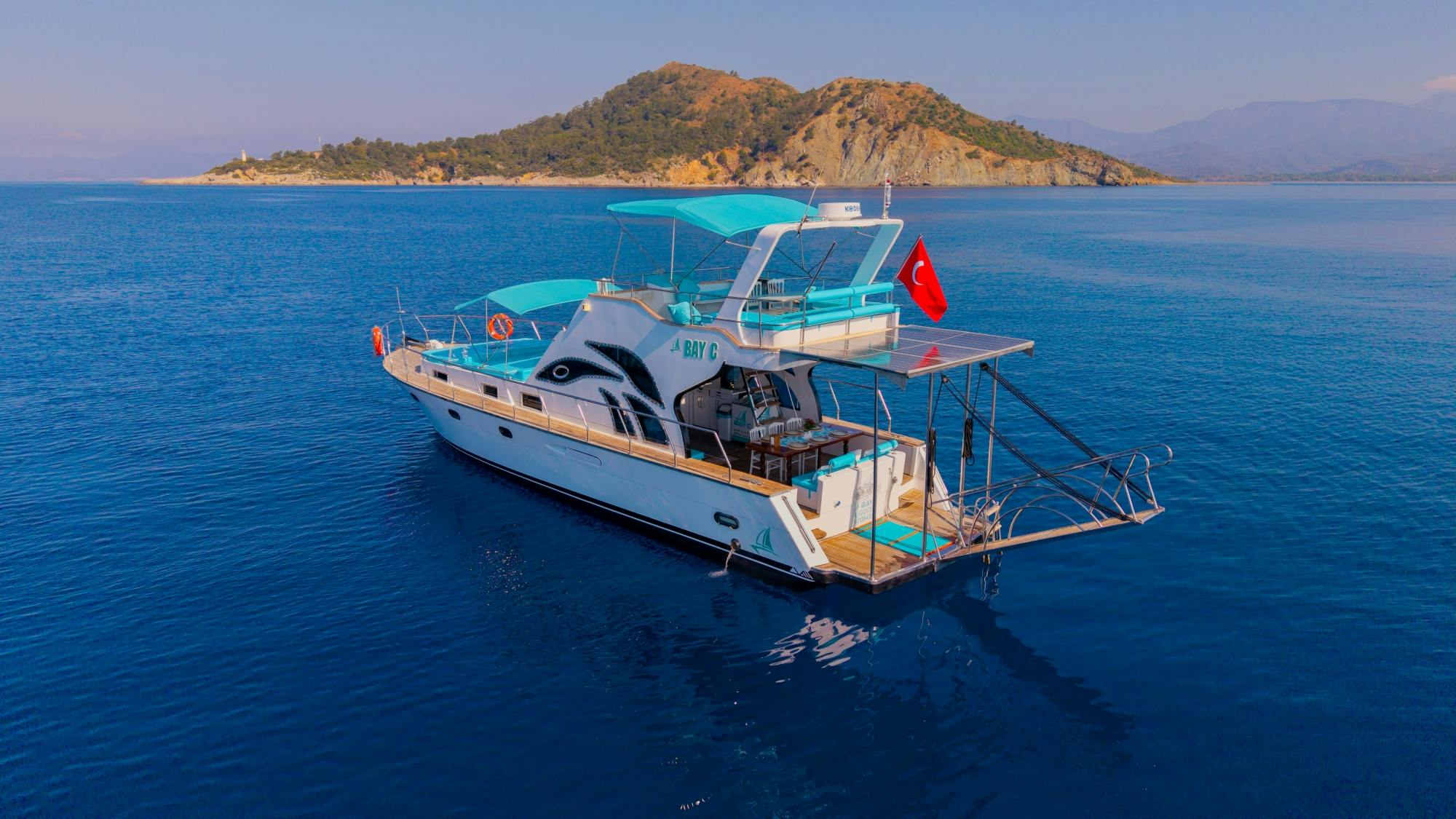 Three-hour VIP yacht cruise from Fethiye