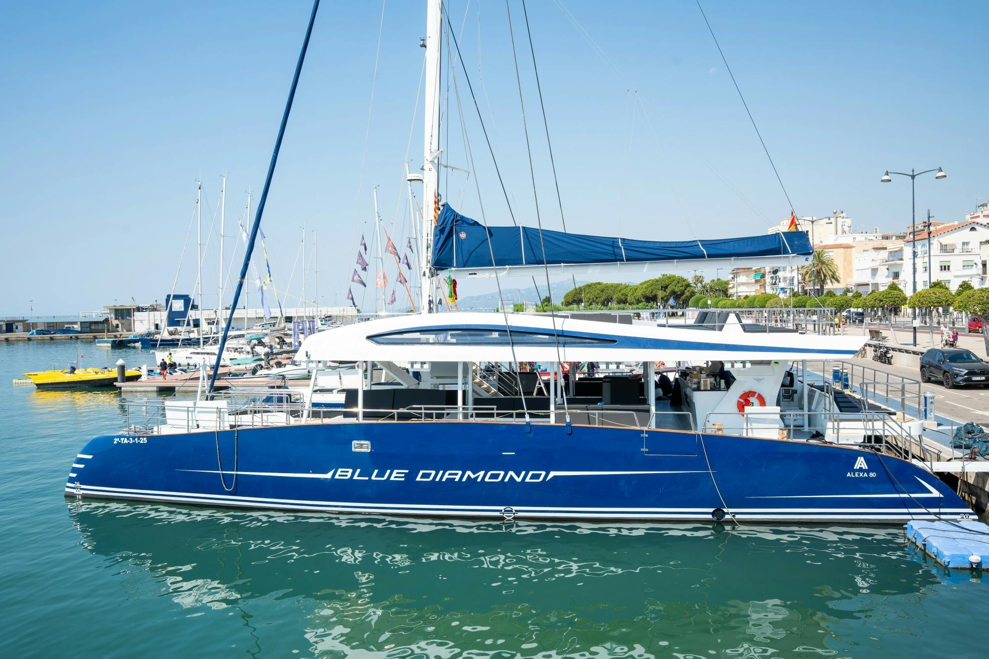 Blue Diamond catamaran cruise with unlimited drinks