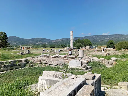 Samos island tour with the Heraion sanctuary and Potami village