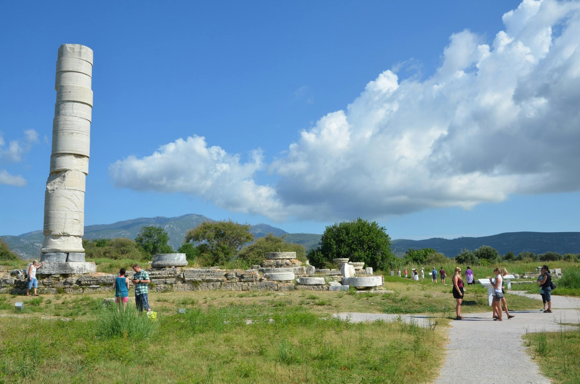 Samos island tour with the Heraion sanctuary and Potami village