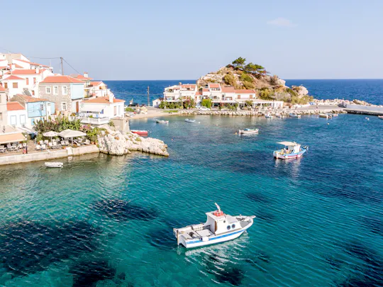 Excursión a la isla de Samos con el santuario de Heraion y el pueblo de Potami