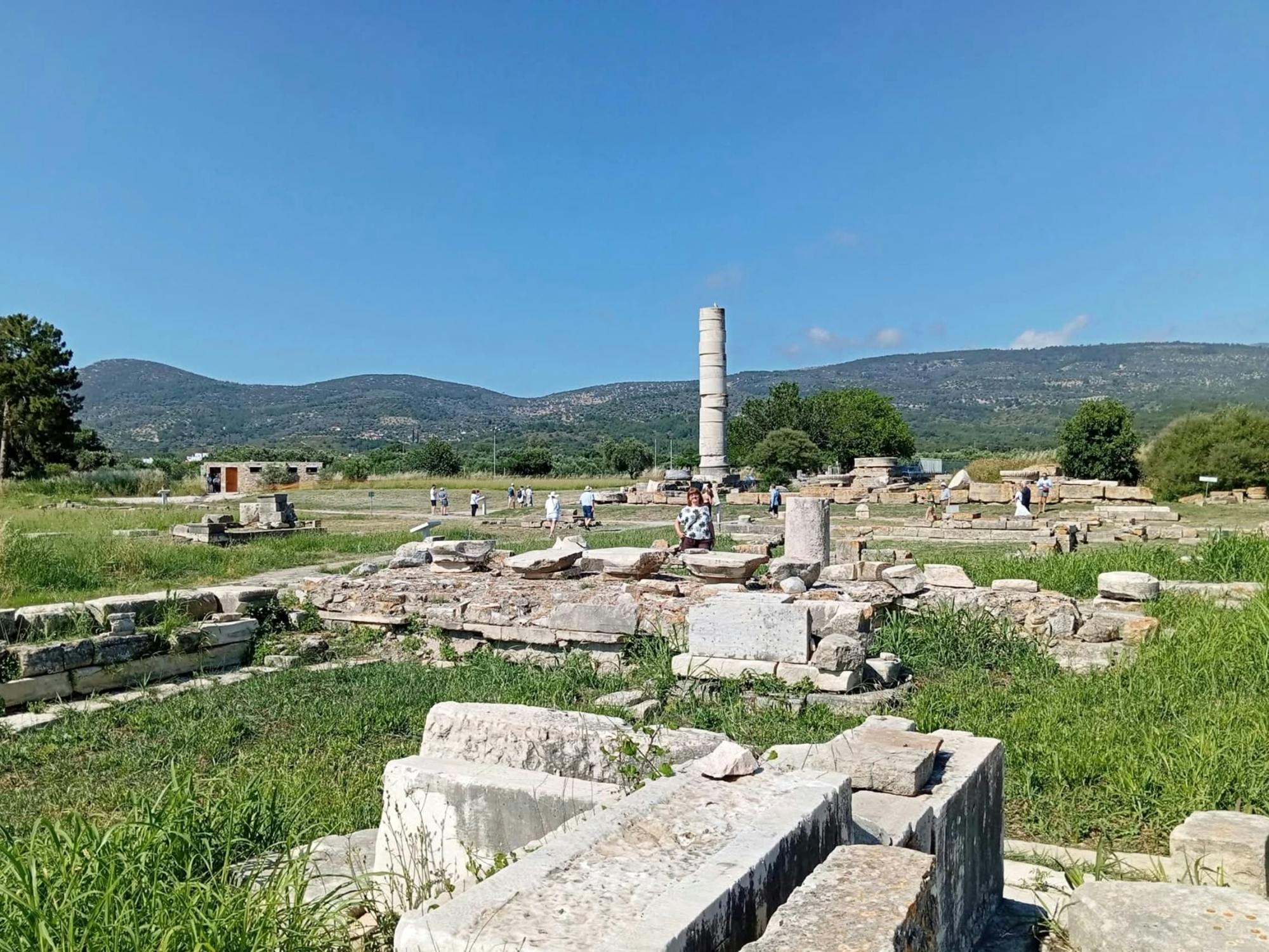 Samos island tour with the Heraion sanctuary and Potami village