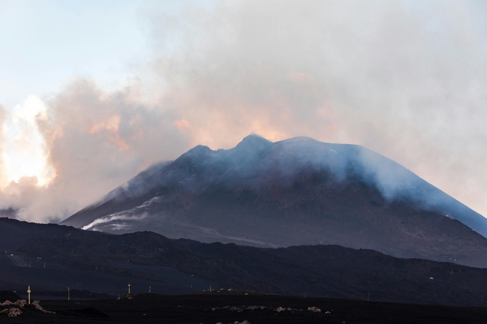 Mount Etna guided sunset tour with Sicilian dinner