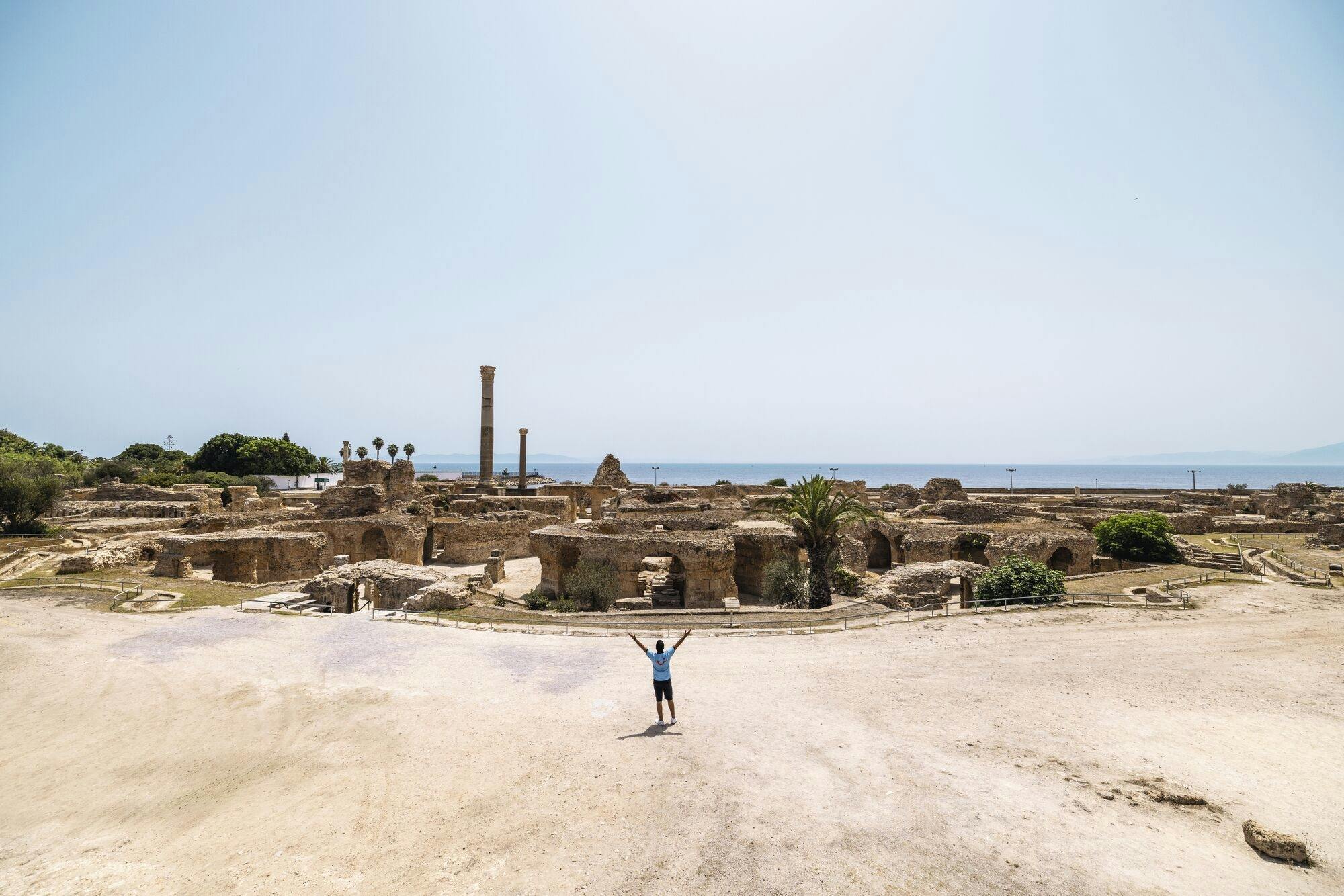 Full-day Carthage ruins and Sidi Bou Said tour from Hammamet