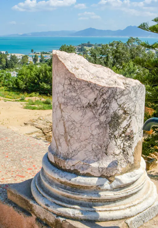 Full-day Carthage ruins and Sidi Bou Said tour from Hammamet