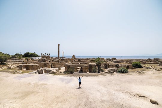 Całodniowa wycieczka z Hammamet do ruin Kartaginy i Sidi Bou Said
