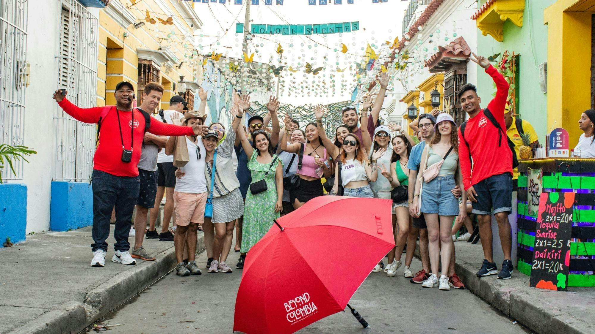 Stadtrundgang durch Cartagena: Getsemaní und Santo Domingo