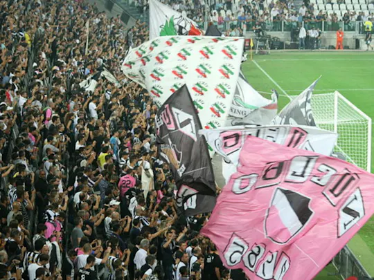 Juventus FC football match at Allianz Stadium entrance ticket